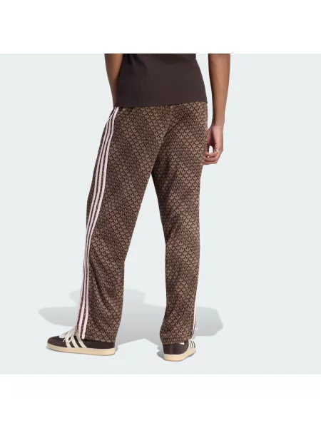 ADIDAS ORIGINALS Kalhoty FIREBIRD hnědá / černá růžový