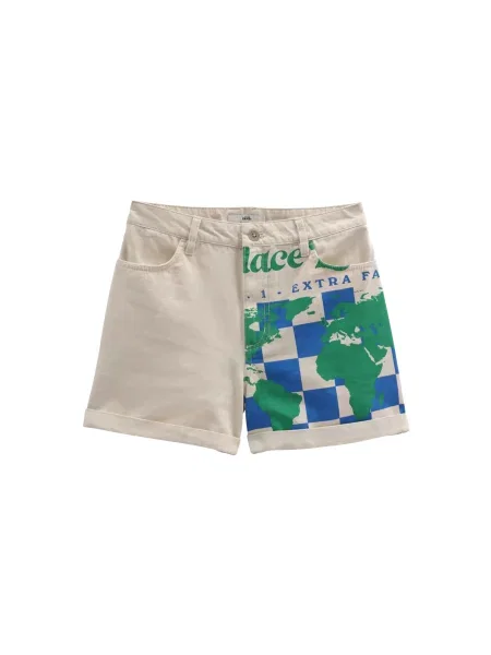 Vans W Eco Positivity Shorts Kobiety Szorty Vans Size: 25 biały