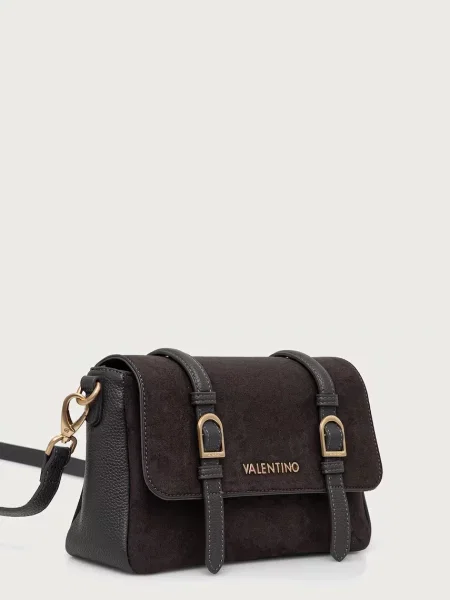 Valentino Bags geantă crossbody pentru femei cu imitație de piele întoarsă WINNIE WINTER gri