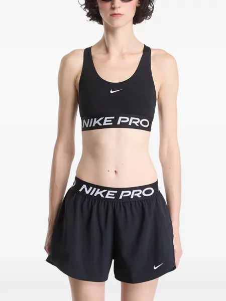 Fotbal cămașă Nike cu șireturi din dantelă negru