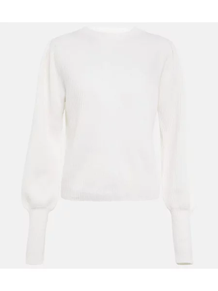 Pulover Jardin Des Orangers iz kašmirja bela