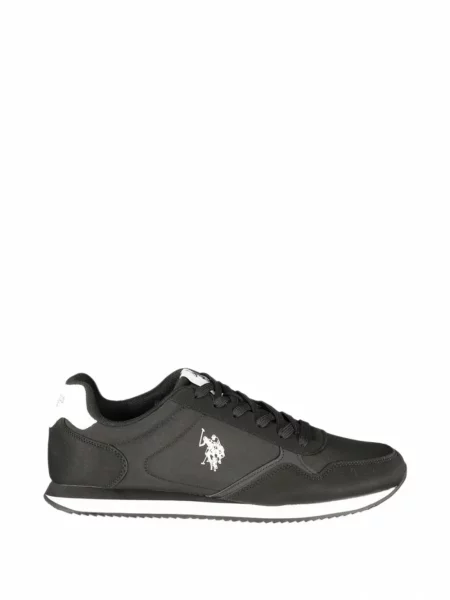 Sneakerși U.s. Polo Assn. cu autograf negru