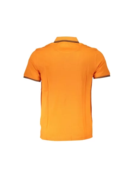 Koszulka polo Harmont & Blaine biznesowa pomarańczowa