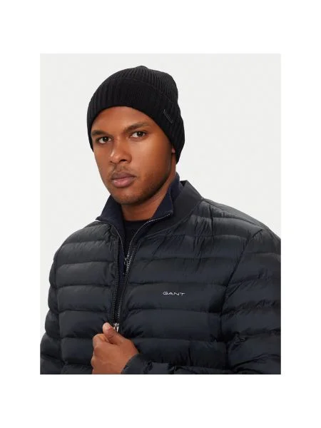 BOSS BLACK De lână căciulă Fati negru