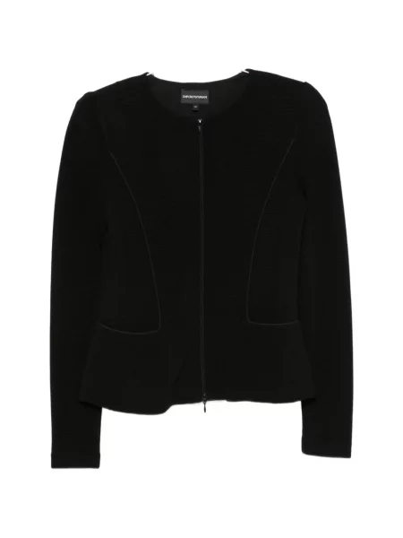 Lung geacă Emporio Armani negru