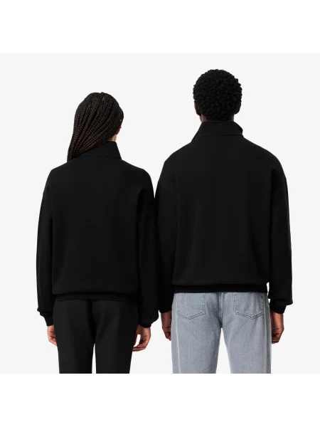 Lacoste Bluza Loose Fit czarny