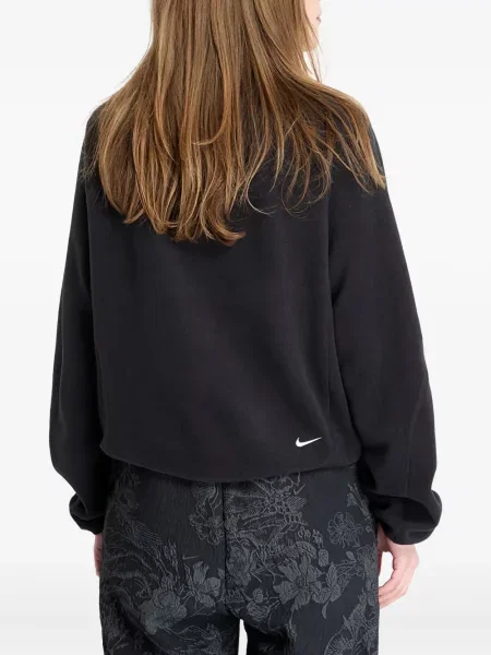 Pantaloni Nike din fleece alb