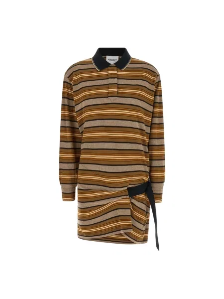 Sukienka wieczorowa Marant Etoile w paski