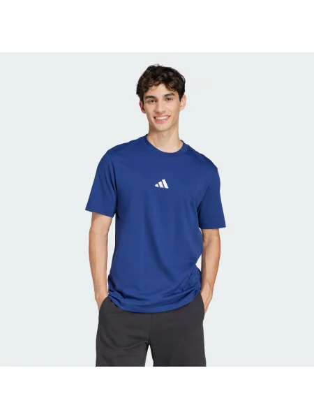 ADIDAS SPORTSWEAR Funkční tričko Essentials tmavě modrá bílá