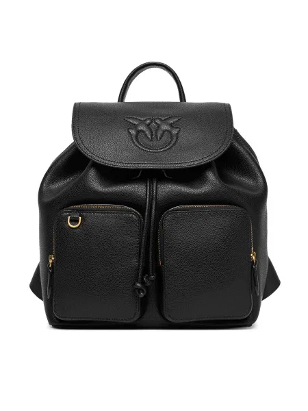 PINKO Ruksak Carrie Backpack Al PLTT čierna