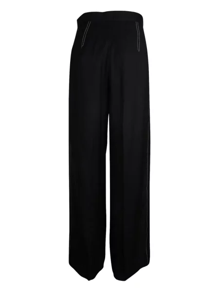 Pantaloni Sandro cu dungi negru