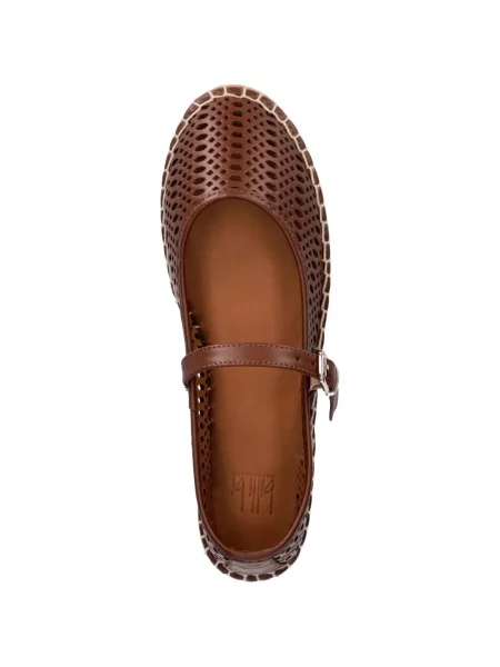 Espadrile Billi Bi din piele maro