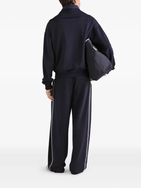 Hanorac Dolce & Gabbana din jerseu albastru