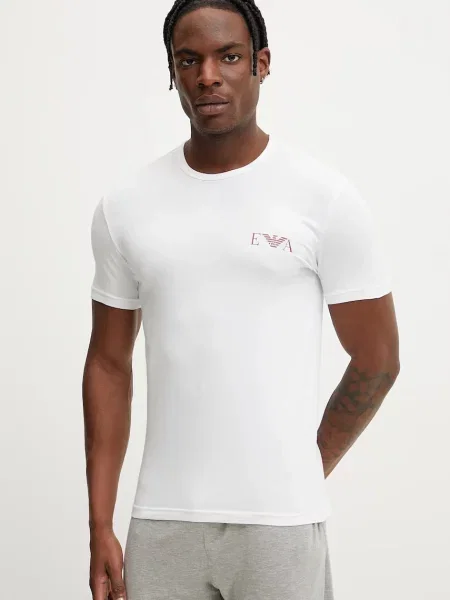 Majica lounge Emporio Armani Underwear črna