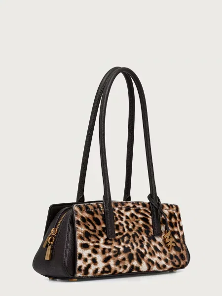 MICHAEL Michael Kors geantă baguette pentru femei din piele LAILA maro