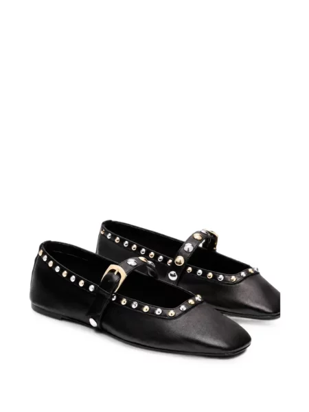 Balerini Stuart Weitzman cu tepi negru
