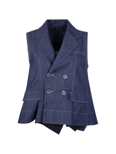 Kamizelka Ibrigu dwurzędowa niebieska