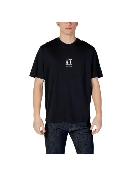 Tricou Eax albastru