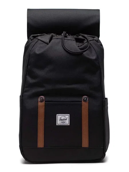 Herschel plecak Retreat™ Small duży gładki czarny