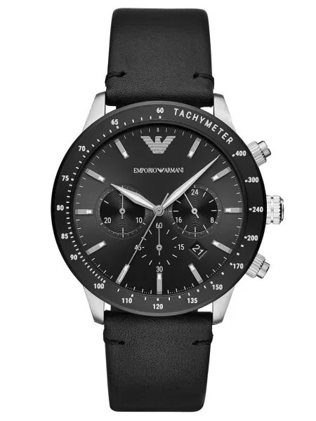 Emporio Armani Ceas analogic / argintiu negru