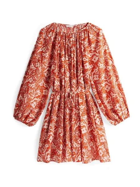 Tommy Hilfiger Curve Rochie portocaliu închis alb