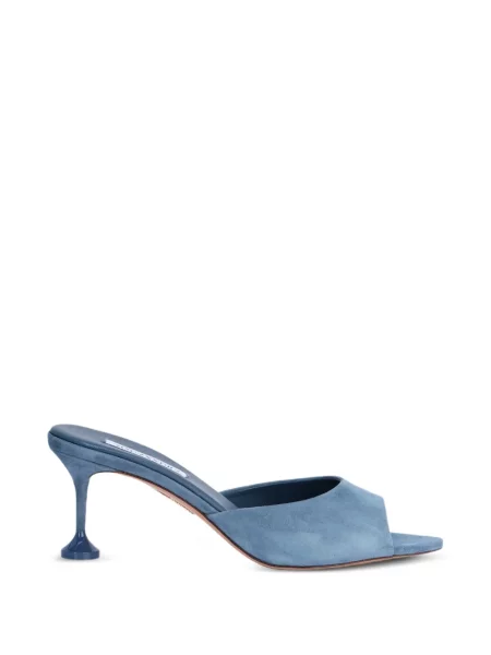 Papuci tip mules Aquazzura albastru