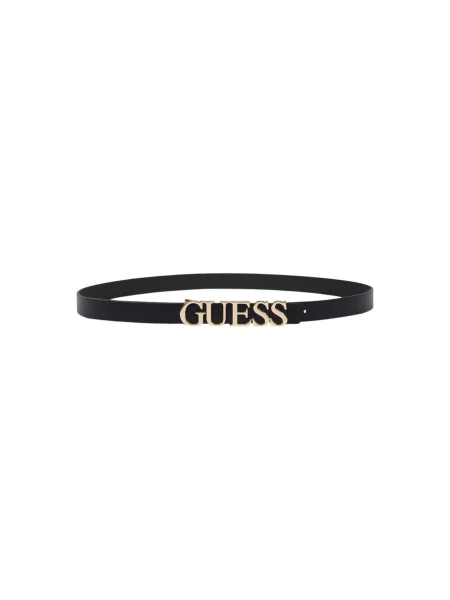 Cu centură curea Guess negru