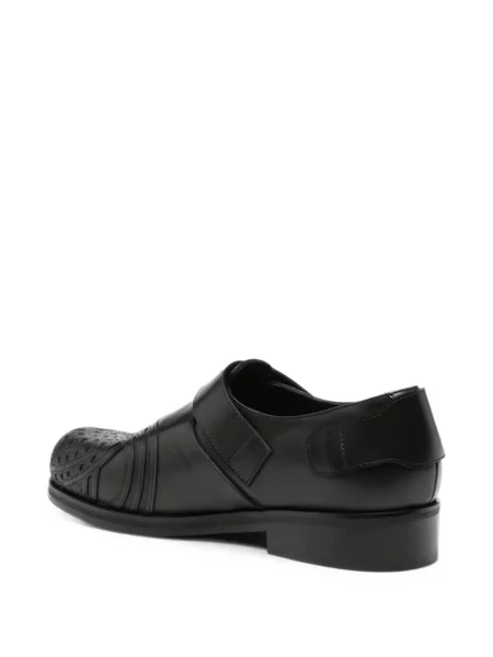Pantofi derby Stefan Cooke cu cataramă negru