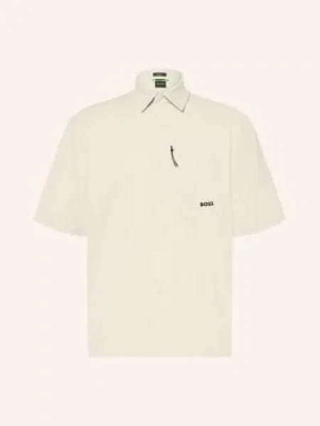 Boss Koszula Network Comfort Fit beige beżowa
