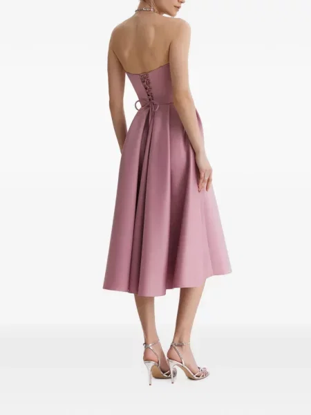 Rochie Framboise fără bretele roz