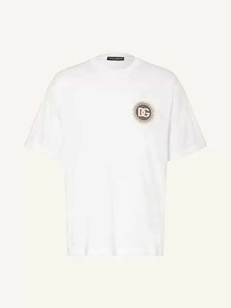 Dolce & Gabbana Koszulka weiss biała