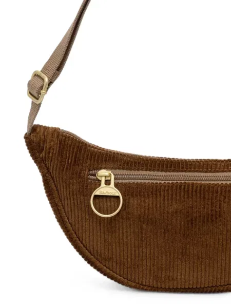 Body Barbour de catifea cord maro