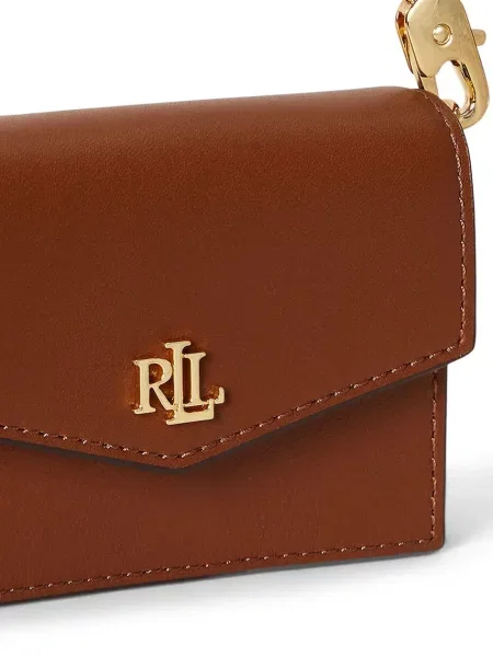 Кожаный клатч Lauren Ralph Lauren