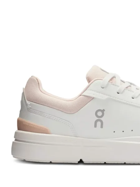 Sneakerși On-running din piele alergare alb