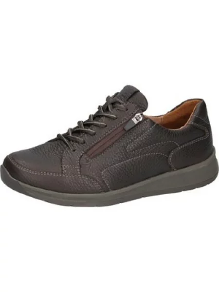 Sneakersy Waldläufer brązowe
