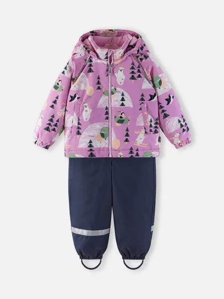 Дитячий Комбінезон з утеплювачем Tutta Marius бузковий