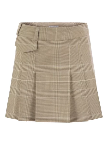 Mini fusta plisata Dondup plisată