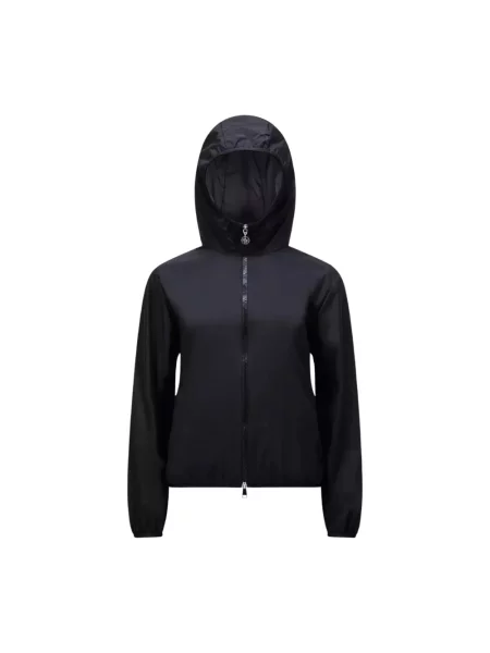 Kurtka Moncler z kapturem czarna