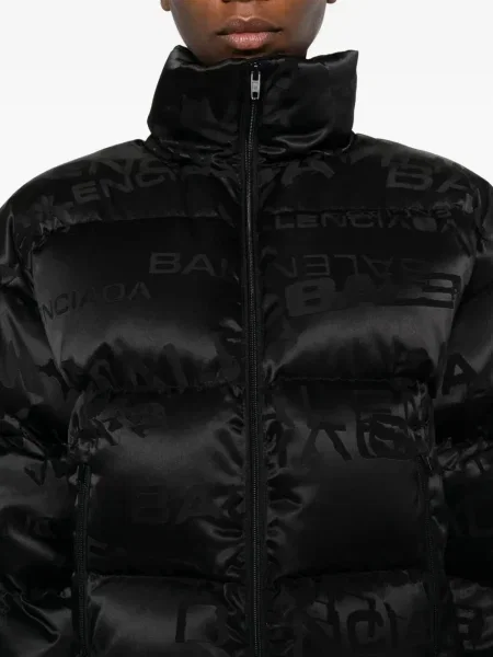 Geacă cu puf Balenciaga negru