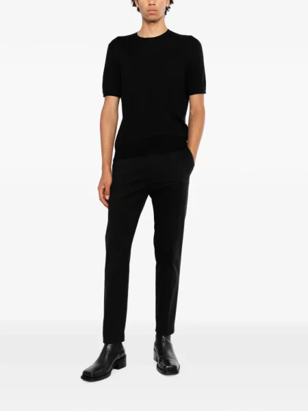 Scurt tricou Tom Ford tricotate negru