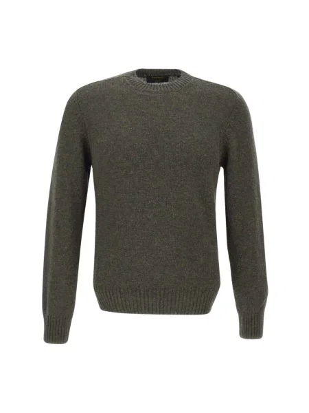 Sweter Gran Sasso wełniany zielony