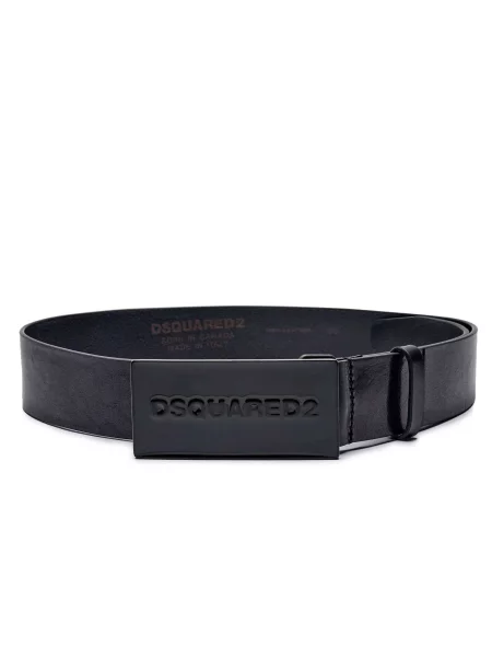 Bőr öv Dsquared2 fekete