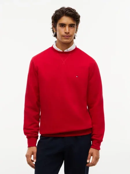TOMMY HILFIGER Mikina ESS SEASONAL' červená