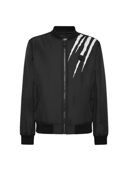 Kurtka bomber Plein Sport czarny