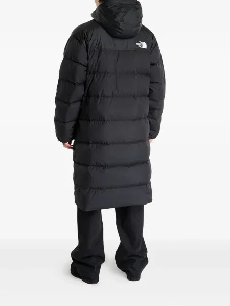 Geacă parka The North Face cu glugă negru