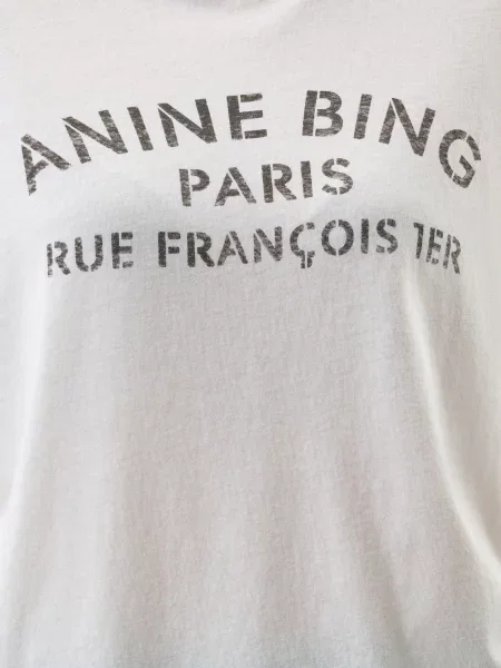 Футболка Anine Bing біла