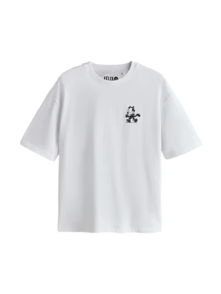 Next Tričko Felix The Cat černá bílá