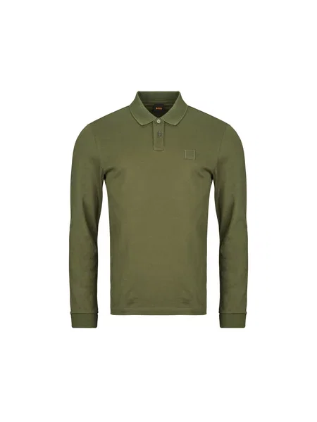Polo majica Boss z dolgimi rokavi