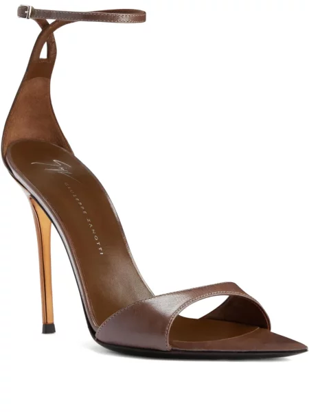 Cropp sandale Giuseppe Zanotti cu bretele maro