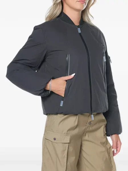 Geacă Armani Exchange cu imagine negru